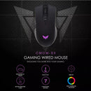 Gaming mouse 2400 DPI 7 buttons RGB wired mouse gaming for home and office use Best in Performance