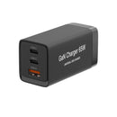 65 Watt USB C Charger,TriplePort Intelligent Chip Superfast 65W 3-Port PPS Fast Charger Adapter, Foldable Compact Charger for Intelligent output Current Unlimited  Compatibility Charger 3 Device at Same time Best In class Quality