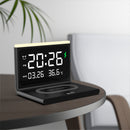 Time Clock /Date/Temp + Wireless Charger 15 W Best In Class Quality Compatible with all Wireless Support CellPhones