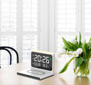 Time Clock /Date/Temp + Wireless Charger 15 W Best In Class Quality Compatible with all Wireless Support CellPhones