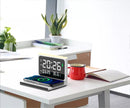 Time Clock /Date/Temp + Wireless Charger 15 W Best In Class Quality Compatible with all Wireless Support CellPhones