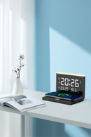 Time Clock /Date/Temp + Wireless Charger 15 W Best In Class Quality Compatible with all Wireless Support CellPhones