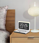 Time Clock /Date/Temp + Wireless Charger 15 W Best In Class Quality Compatible with all Wireless Support CellPhones