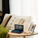 Time Clock /Date/Temp + Wireless Charger 15 W Best In Class Quality Compatible with all Wireless Support CellPhones