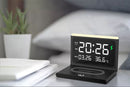 Time Clock /Date/Temp + Wireless Charger 15 W Best In Class Quality Compatible with all Wireless Support CellPhones