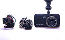 Dash cam car black box dual lens full hd 1080p front and rear  vehicle blackbox dvr LCD Screen