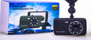 Dash cam car black box dual lens full hd 1080p front and rear  vehicle blackbox dvr LCD Screen
