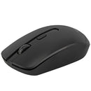 Wireless Mouse for Laptop/PC ,2.4G Ergonomic Computer Mouse with DPI Levels, Page Up & Down Buttons Black Color