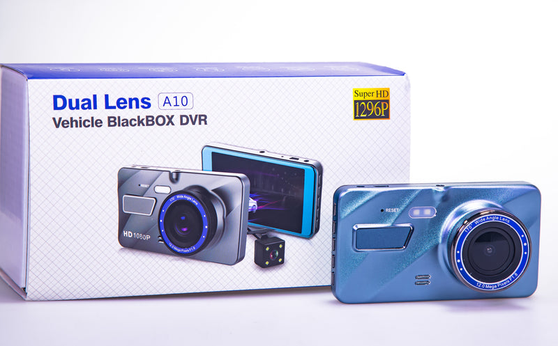 Car DVR WiFi Dash Cam Front And Rear View Camera Dual Lens Dashcam 1296P  Full HD Driving Video Recorder Black Box Night Vision