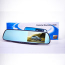 Dash cam car black box  car camera recorder system front camera hidden video regisrator car dvr hd 1080p 4.3 inch mirror