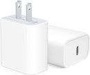 USB Type C Wall Charger Block, 20W Fast Charging PD Power Adapter Compatible iPhone 13 12 Mini Pro Max 11 XS XR X 8 Plus, AirPods, iPad Pro Mini, Galaxy S10/S9/S8, Pixel 4/3/2 XL
