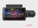 Dash Cam driving recorder 3Inch Camera 3-ways Night Vision  Car Black Box HD Recording