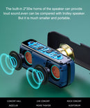 60w powerful bluetooth speaker subwoofer bass  bluetooth speaker wireless best in class sound Color-Black