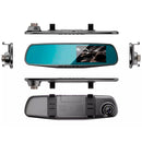 Dash cam car black box  car camera recorder system front camera hidden video regisrator car dvr hd 1080p 4.3 inch mirror