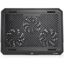 Laptop cooling fan 15 16 17 18 19 inch laptop cooler pad with Best In Class Price & Performance  Color-Black