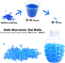 Splatter Ball Gun Toy , Electric Gel Ball Blaster with 30000 Water-Absorbing Ball Beads，for Outdoor Activities, Shooting Team Game，Eco-Friendly Gifts for Kids12+