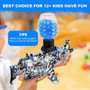 Splatter Ball Gun Toy , Electric Gel Ball Blaster with 30000 Water-Absorbing Ball Beads，for Outdoor Activities, Shooting Team Game，Eco-Friendly Gifts for Kids12+