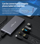 USB C Dock SSD Enclosure, 10 Gbps USB 3.1 Gen 2,USB C Thunderbolt 3 M.2 NVME SATA SSD-4K HDMI,USB2.0,100W PD,SD/TF Card Readers