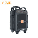 Portable 6.5 inch Karaoke Rechargeable Outdoor Wireless Party Trolly Speaker Bluetoot Subwoofer With Mic SD AUX