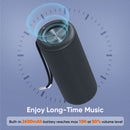 HiFi Strong Bass IPX6 Waterproof Fabric Portable Wireless Speaker Creative Cloth BT Subwoofer Loudspeaker With Microphone