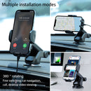 360 Degree Rotation Flexible Dashboard Phone Holder Universal Cup Cell Phone Stand For Car Mount
