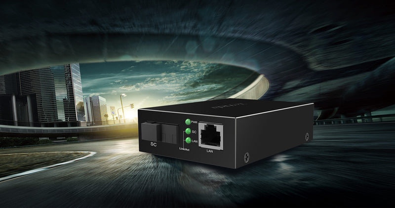 100Mbps Single-mode Media Converter upto 20KM