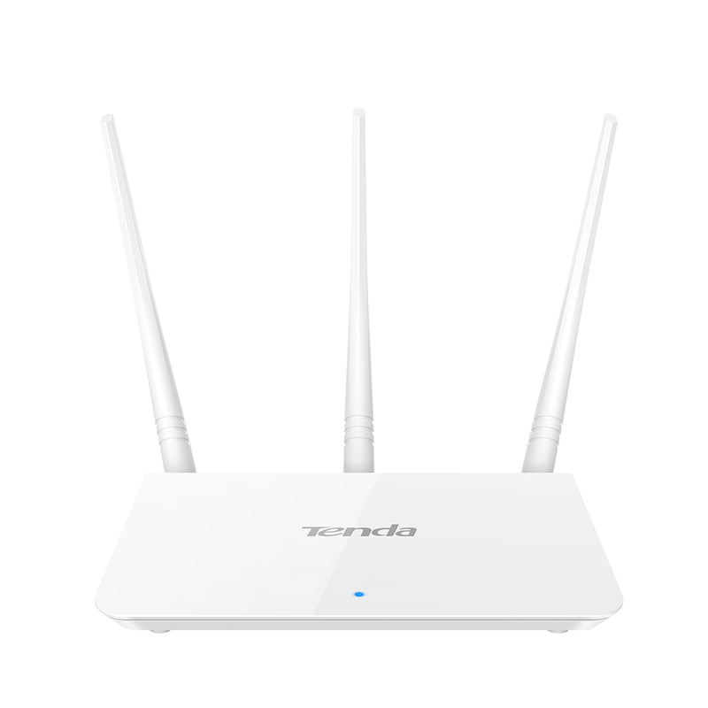 300Mbps wireless router Wi-Fi Router with High Power 5dBi Antennas (F3), White