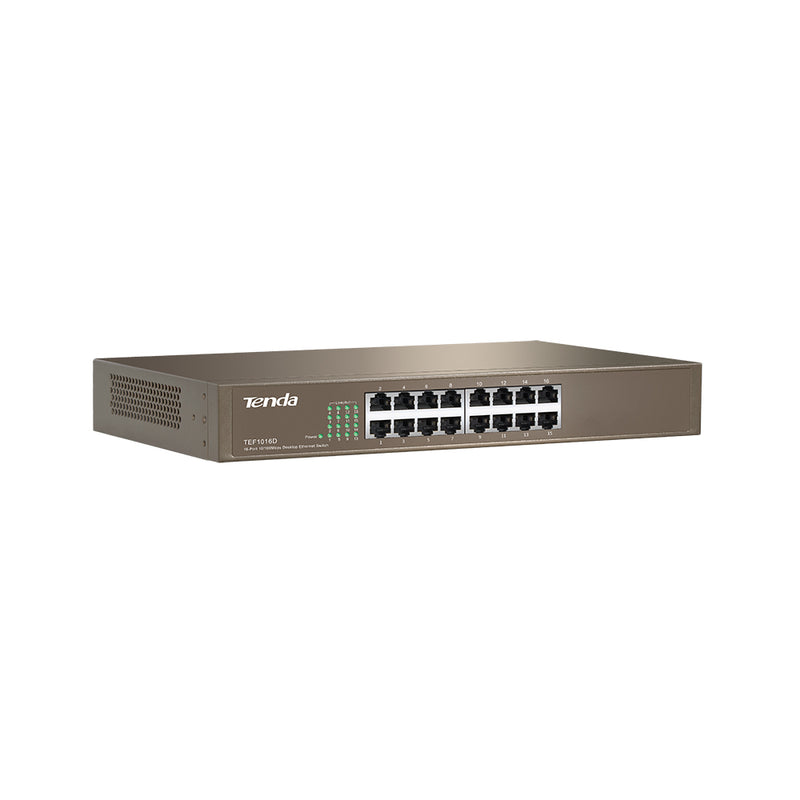 16-Port Fast Ethernet Desktop/Rackmount Switch