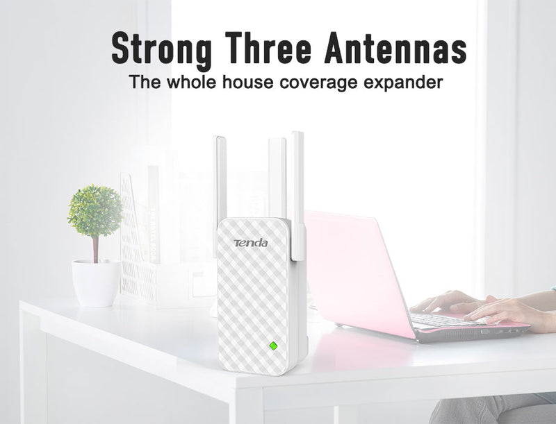 Wireless WiFi Repeater, Universal Wireless Range Extender, Enhance AP Receiving Launch, High Compatible with Router