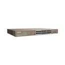 TEG1126P-24-410W   24GE+2SFP Ethernet Switch With 24-Port PoE