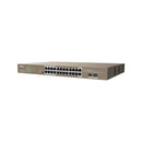 TEG1126P-24-410W   24GE+2SFP Ethernet Switch With 24-Port PoE