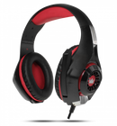 USB Gaming Headset All in One Computer Game Gamer Over Ear Flexible Microphone Volume Control with Mic