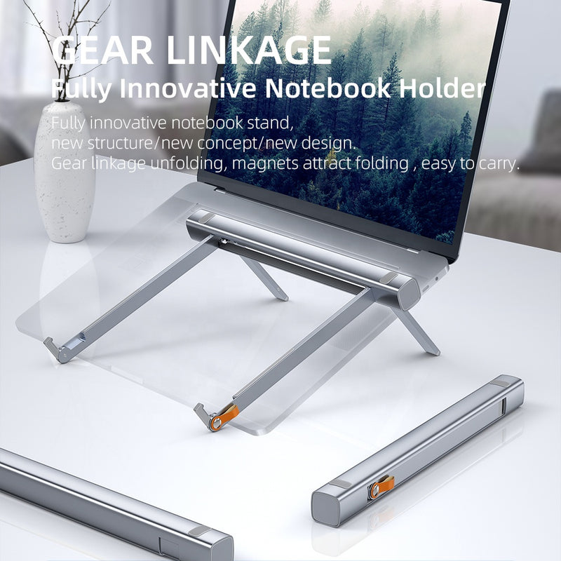 New design Adjustable Portable Foldable adjust height High quality Laptop stand Notebook holder