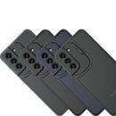 Hot selling PC frosted clear case camera stand , mobile phone case for Samsung S21