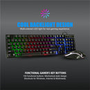 Gaming mouse keyboard RGH LED Light Gaming Mouse and keyboard Combo