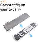 Foldable Portable Multi-Angle 9 Level Adjustable Double- Layer Aluminum Laptop stand holder