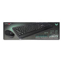 Keyboard mouse Combo wireless computer 2.4G Wireless Keyboard Mouse Set wireless combo Color -Black