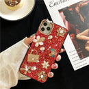 Luxury shinny and Bling Rhinestone Diamond phone cover TPU diamond phone case for Iphone 13