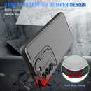 Hot selling PC frosted clear case camera stand , mobile phone case for Samsung S21