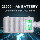 100 W Solar Street Flood Lights Outdoor Lamp, 208 LED White 6500K with Remote Control Dusk to Dawn Security Lighting for Yard, Garden, Gutter