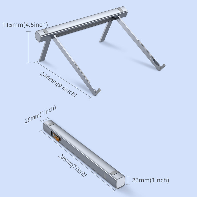 New design Adjustable Portable Foldable adjust height High quality Laptop stand Notebook holder