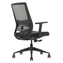 High quality ergonomic luxury swivel designer small fabric revolving staff computer reception office chair