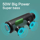 50W Portable Speaker Column Deep Bass IPX7 speaker & horn sound speakers