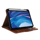 Folding bracket plug-in card messenger pen slot fashion strap flat Card Holder Handle Strap Tablet Case for Apple Series