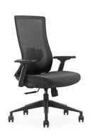 Small office chair ergonomic black Color Best In Class Metal Material