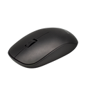 Wireless Computer Mouse, 2.4G Portable Slim Cordless Mouse for Laptop Optical Mouse, AA Battery Used,for Laptop, Deskbtop, MacBook (Black)