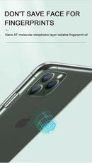 Crystal Clear Soft TPU for iPhone 12ProMax Anti Yellowing  best in Quality Shockproof Protective Phone Case Slim