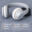 Best in Deep Bass  Bluetooth Over the Ear  Wireless Headphone best in performance Color-White