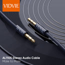 Audio Cable 3.5 MM to 3.5 MM (Male to Male) Stereo Audio LINE AUX Cable COMPATABLE for All Computer/iPods/MP3 Player/ETC.150 cm