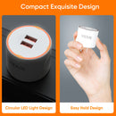 Universal Fast Wall Charger for Mobile Phone, Circle Design Compact Charging Head With USB Lightning Cable High Quality 2.4 Amp Output For fast Charging Including Lightning Cable